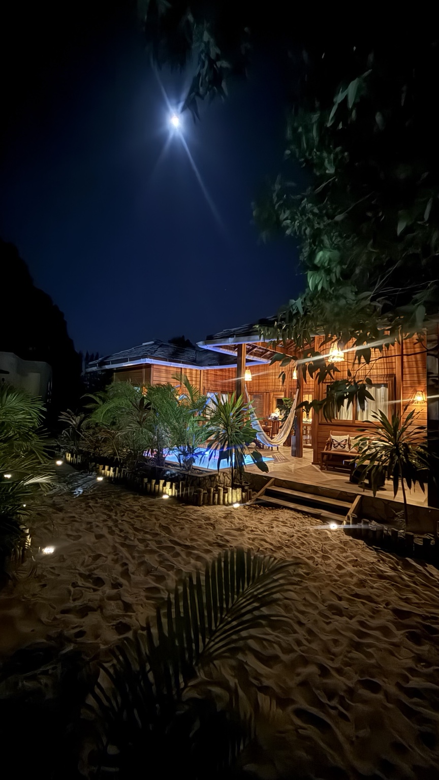 Villa Sol entrance at Eucalyptus Villas